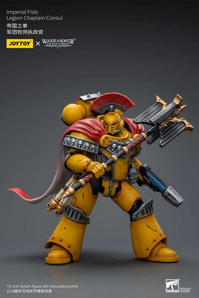 Warhammer The Horus Heresy Actionfigur 1/18 Imperial Fists Legion Chaplain Consul 12 cm