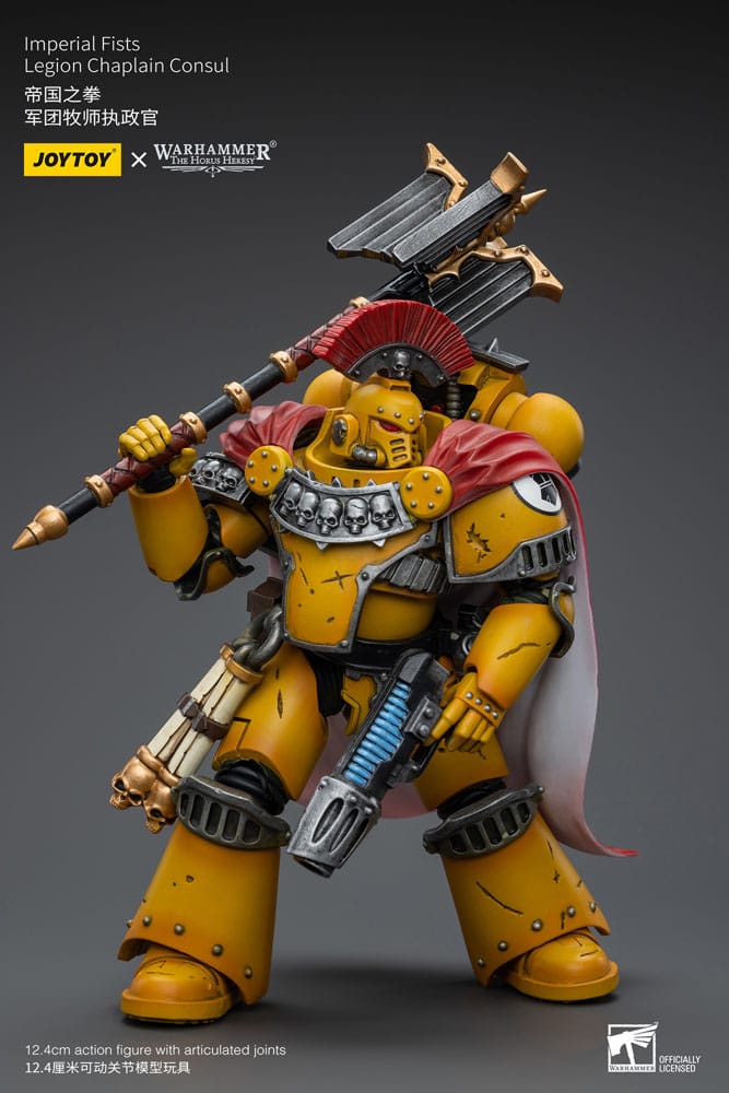 Warhammer The Horus Heresy Actionfigur 1/18 Imperial Fists Legion Chaplain Consul 12 cm