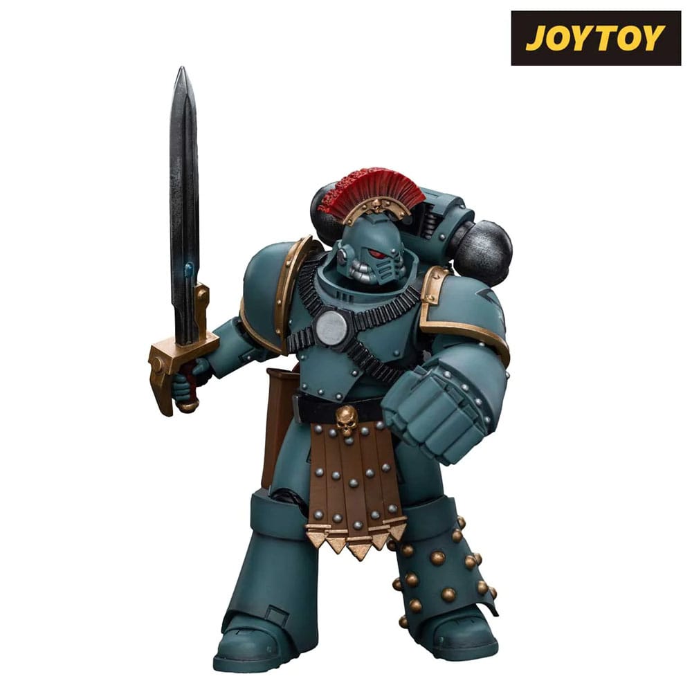 Warhammer The Horus Heresy Actionfigur 1/18 Sons of Horus MKIV Tactical Squad Sergeant with Power Fist 12 cm