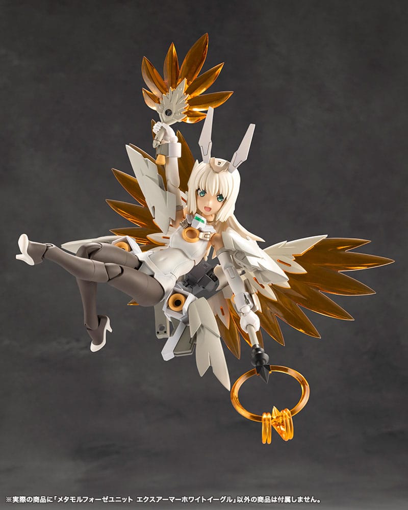 Megalomaria Unlimited Universe Model Kit Zubehör-Set Metamorphose Unit Exarmor White Eagle
