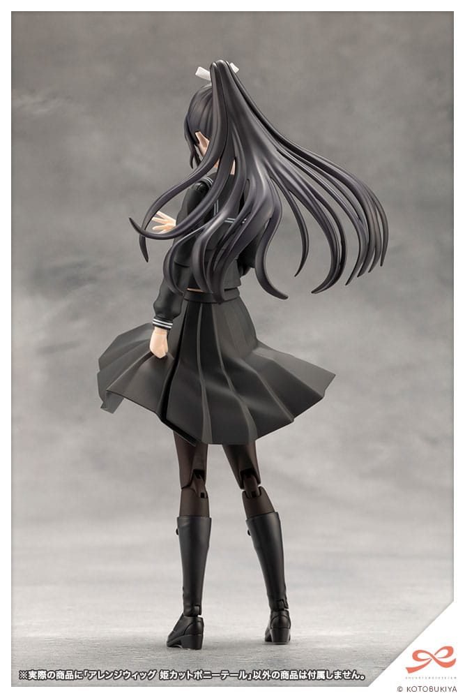 Sousai Shojo Teien Zubehör Set für Actionfiguren Arranged Wigs Hime Cut Pony Tail