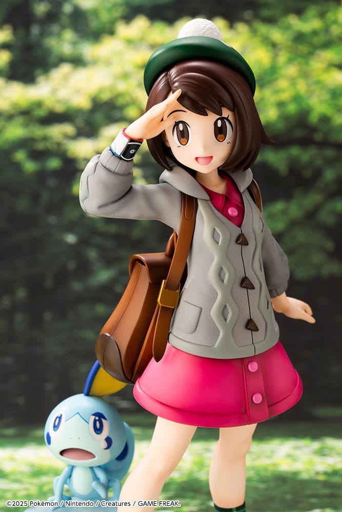 Pokémon ARTFXJ Statue 1/8 Gloria & Memmeon 21 cm