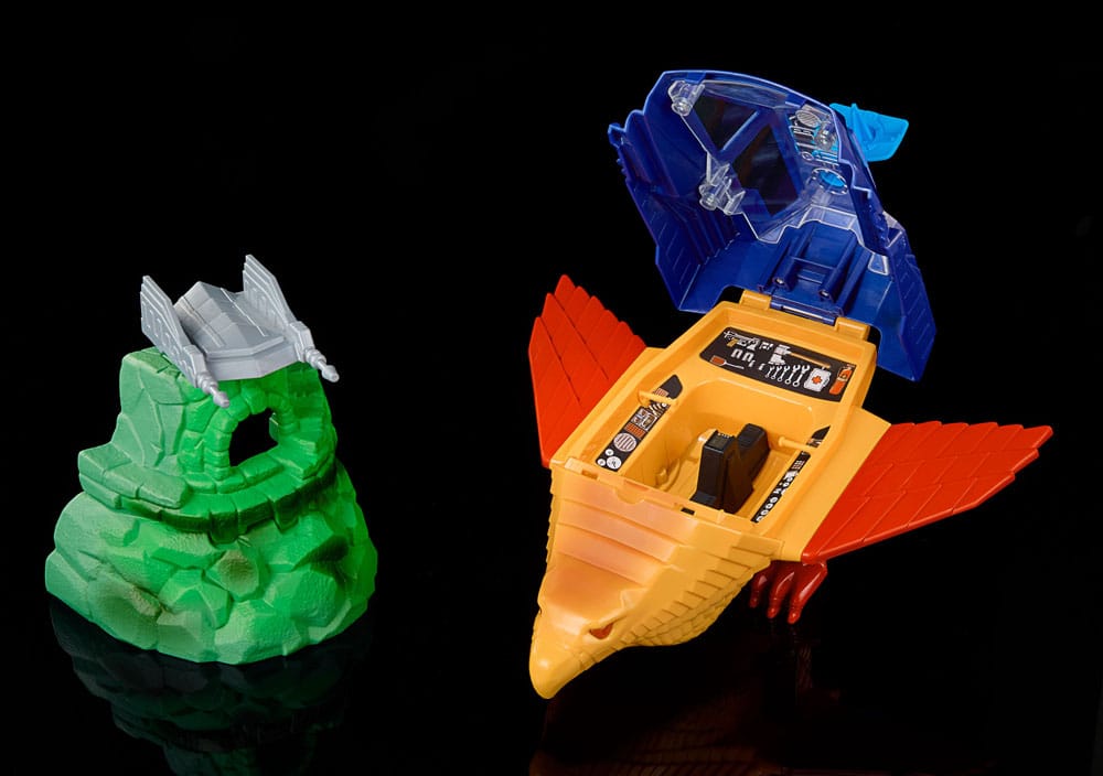 Masters of the Universe Origins Fahrzeug Talon Fighter with Point Dread