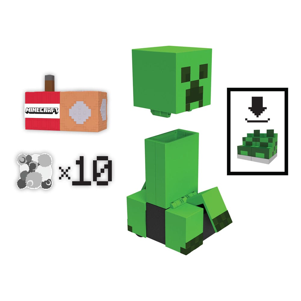 Minecraft Ferngesteuerte Figur Explodierender Creeper 25 cm
