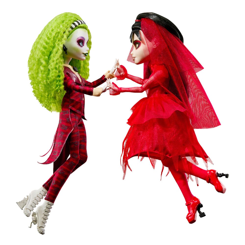 Beetlejuice Beetlejuice Monster High Skullector Puppen 2er-Pack Betelgeuse & Lydia 25 cm