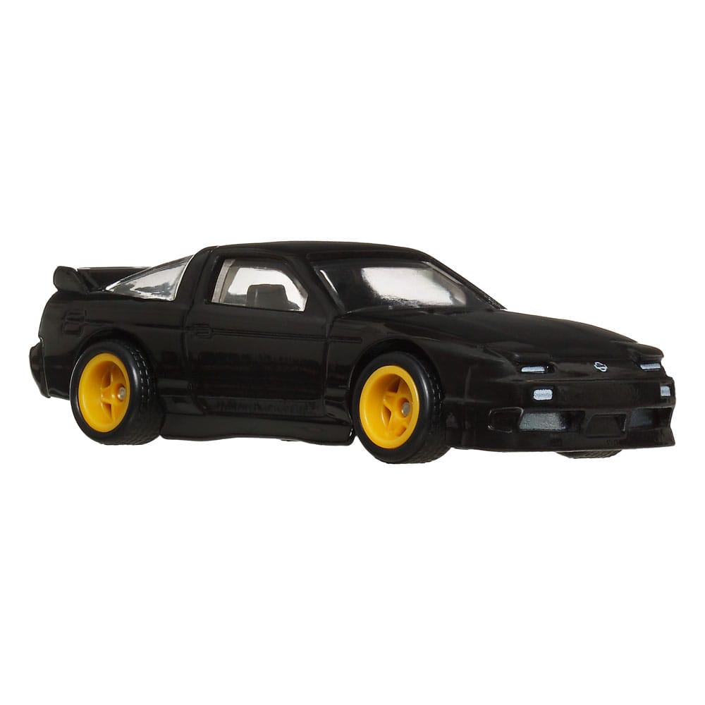 Hot Wheels Premium Car Culture Diecast Modellautos 2er-Pack 1/64 '96 Nissan 180SX Type X & Nissan SilEighty