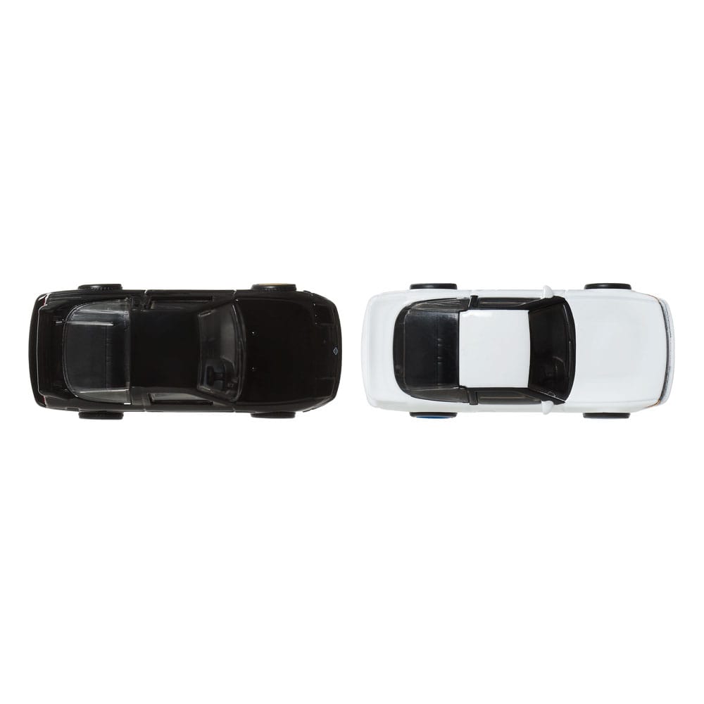 Hot Wheels Premium Car Culture Diecast Modellautos 2er-Pack 1/64 '96 Nissan 180SX Type X & Nissan SilEighty