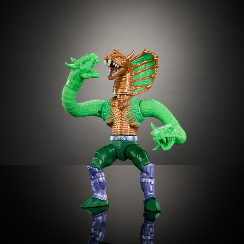 MOTU x TMNT: Turtles of Grayskull Deluxe Actionfigur King Hiss 14 cm