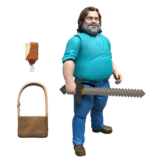 Ein Minecraft Film Actionfigur Steve 10 cm