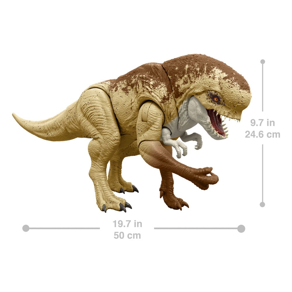 Jurassic World: Rebirth Actionfigur Rumble N Rampage Distortus Rex