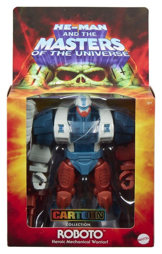 Masters of the Universe Origins Deluxe Actionfigur Cartoon Collection: Roboto 14 cm