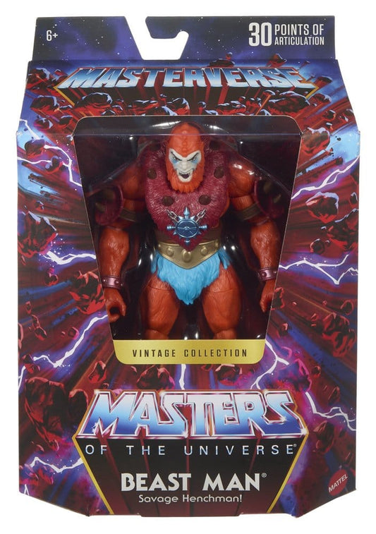 Masters of the Universe Masterverse Actionfigur Vintage Collection: Beast Man 18 cm