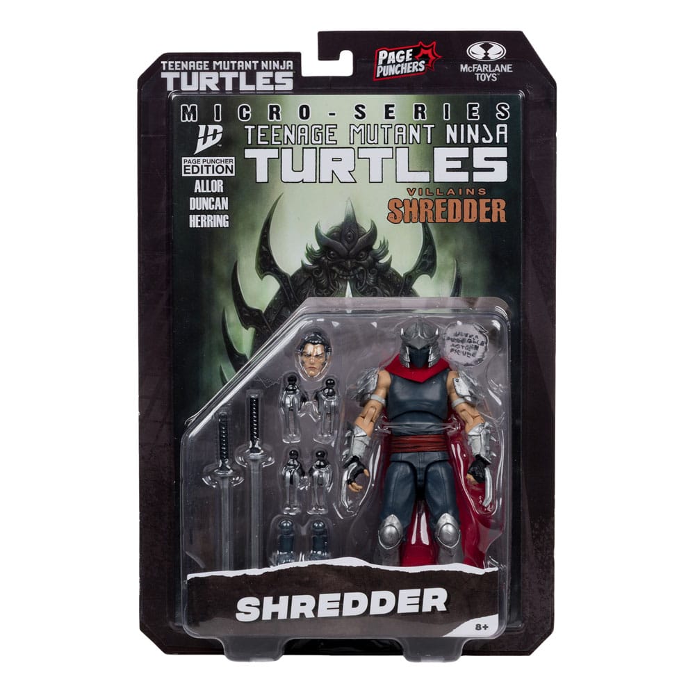 Teenage Mutant Ninja Turtles Page Punchers Actionfigur Shredder 14 cm