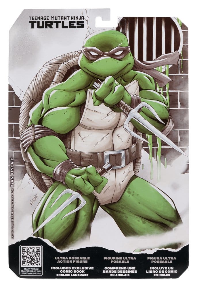 Teenage Mutant Ninja Turtles Page Punchers Actionfigur Raphael (Black White & Green) (Red Platinum Edition) 13 cm
