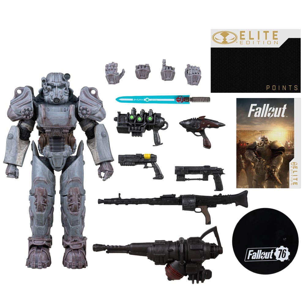 Fallout McFarlane Elite Edition Actionfigur Fallout 76 #3 T-60 18 cm