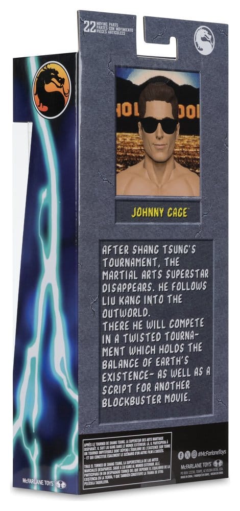 Mortal Kombat Klassics Actionfigur Johnny Cage 19 cm