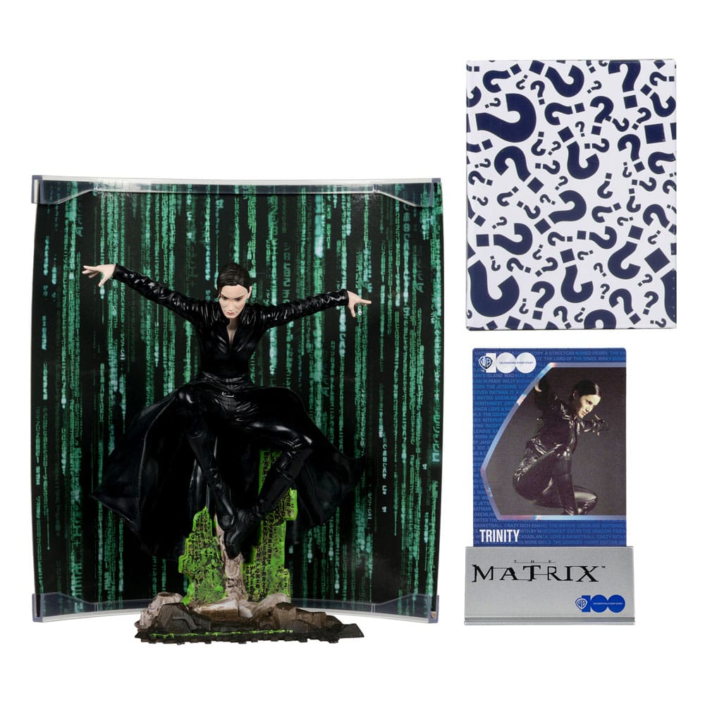 Matrix Movie Maniacs Actionfigur Trinity 15 cm