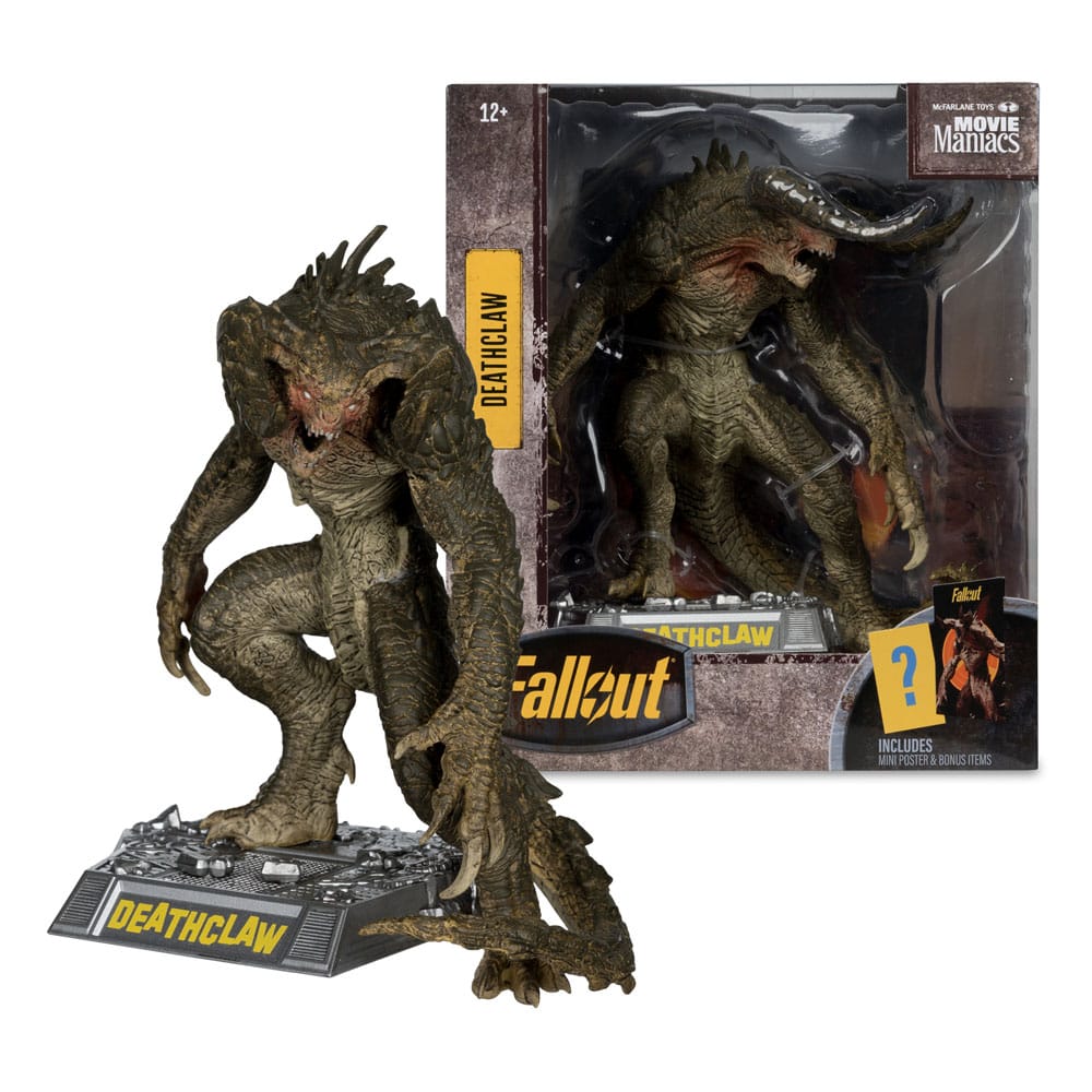Fallout Movie Maniacs Actionfigur Deathclaw (Season 2) 19 cm