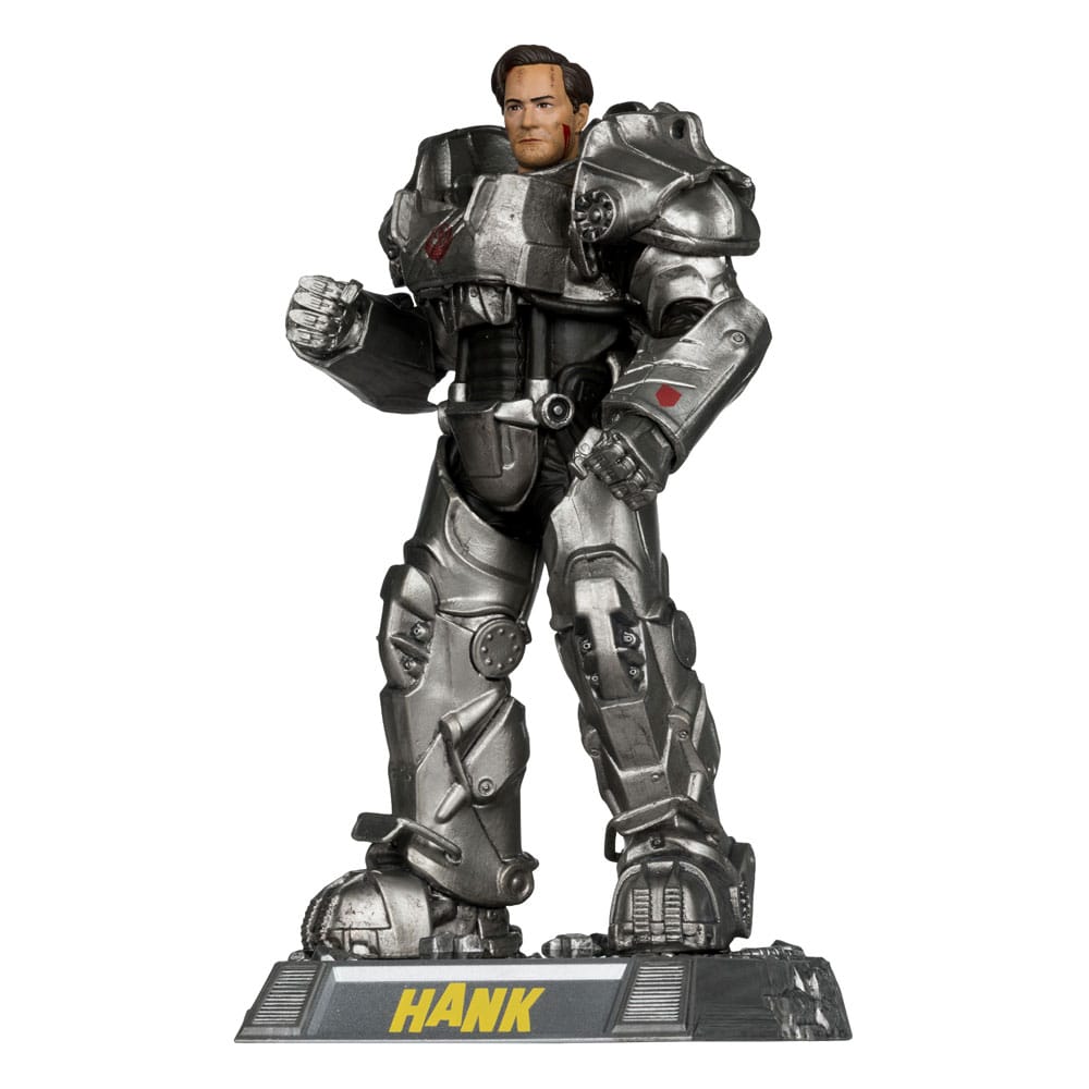 Fallout Movie Maniacs Actionfigur Hank Maclean (Season 2) (Red Platinum Edition) 17 cm