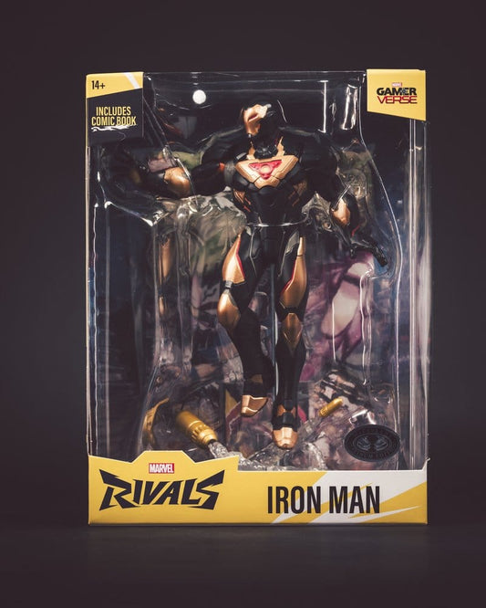 Marvel Rivals Collection Gamerverse 1/6 Actionfigur Iron Man (Platinum Edition) 28 cm