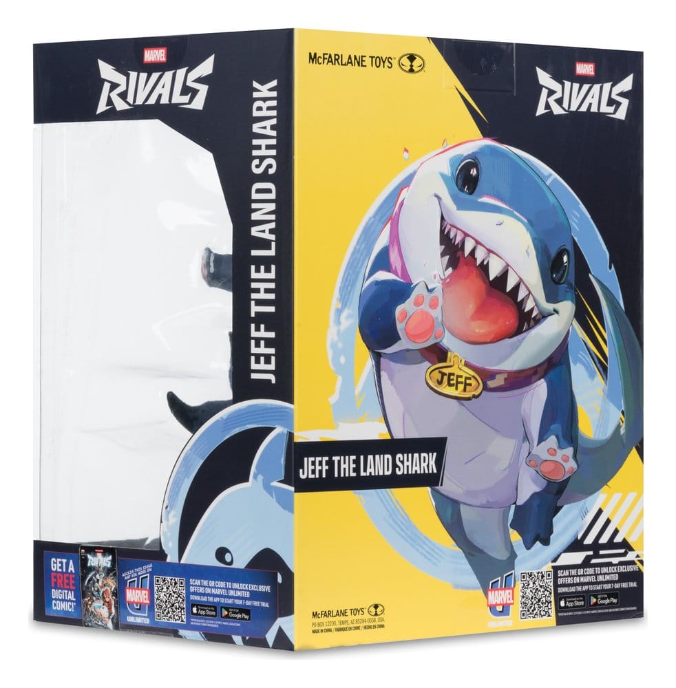 Marvel Rivals Collection Gamerverse 1/10 Actionfigur Jeff The Land Shark 20 cm