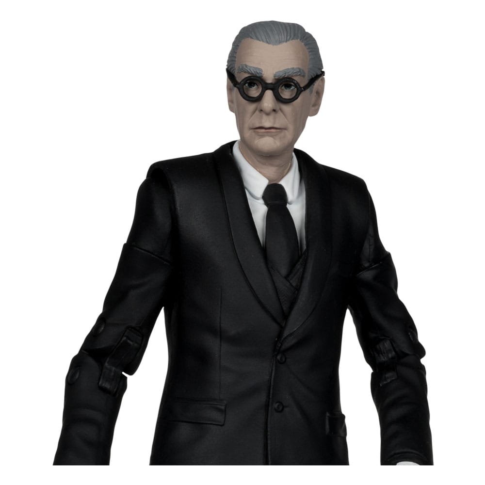 Batman Forever DC Multiverse Actionfigur mit Fahrzeug Alfred Pennyworth & Batmobile (Gold Label) 79 cm