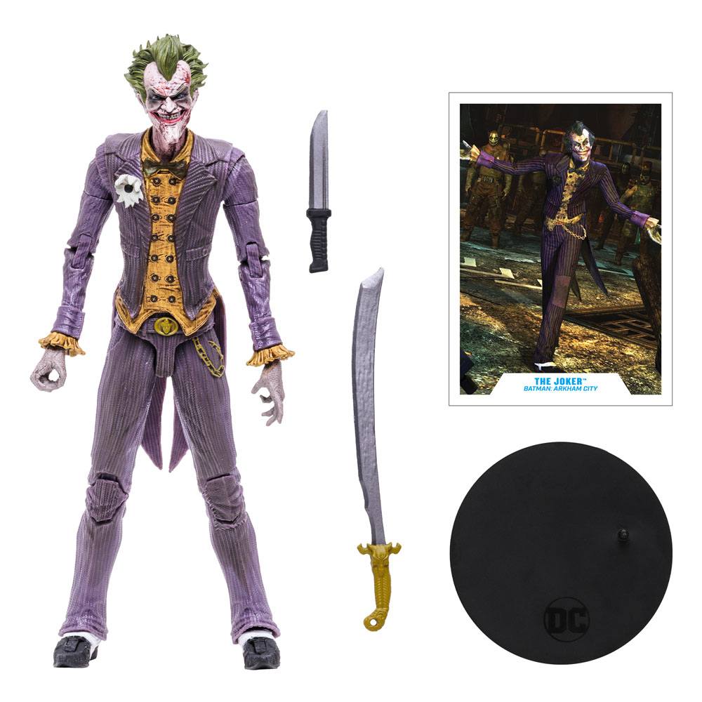 DC Gaming Actionfigur The Joker (Batman: Arkham City) 18 cm
