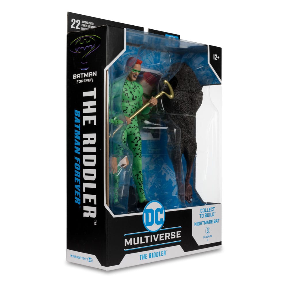 DC Build A Megafig Actionfigur Batman Forever The Riddler (Gold Label) 18 cm