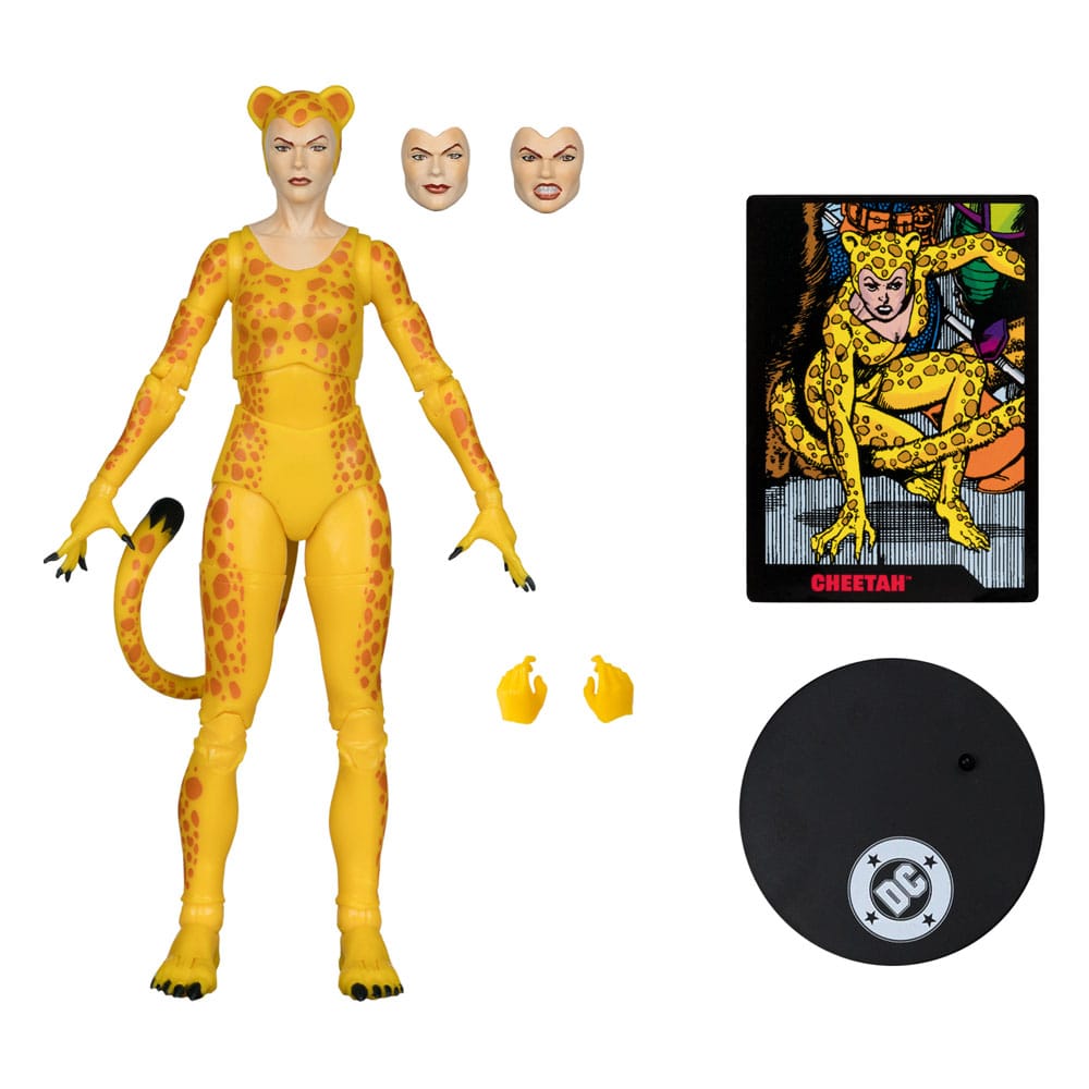 DC Direct Page Punchers Actionfigur Cheetah (Crisis on Infinite Earths) (Red Platinum Edition) 17 cm