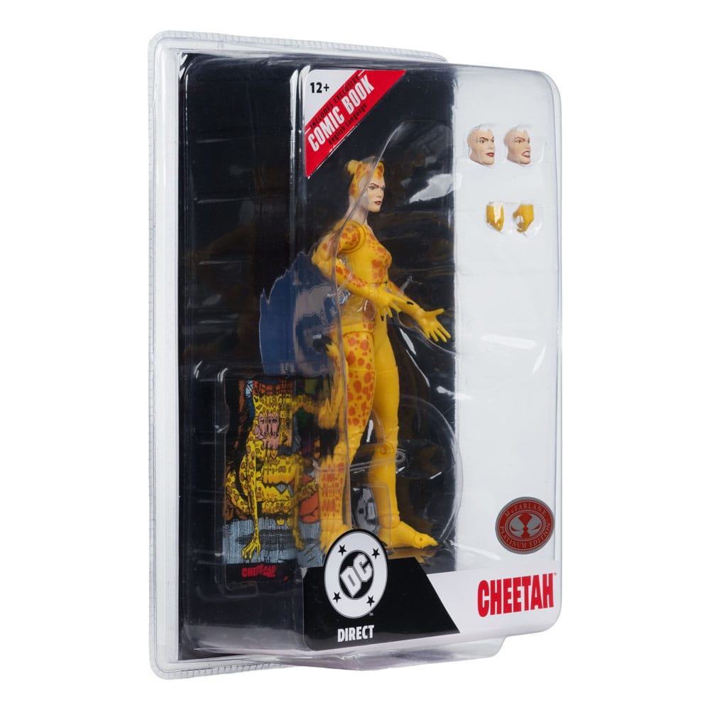 DC Direct Page Punchers Actionfigur Cheetah (Crisis on Infinite Earths) (Red Platinum Edition) 17 cm