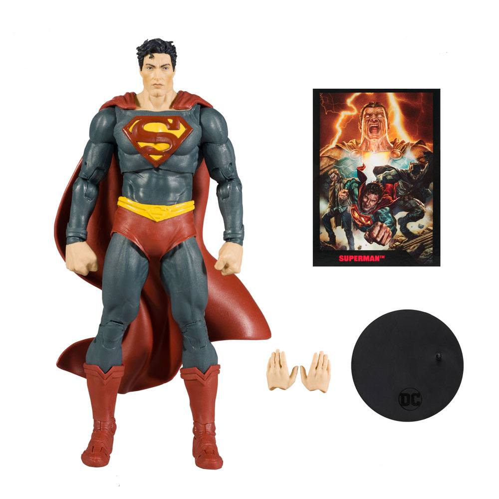 DC Black Adam Page Punchers Actionfigur & Comic Superman 18 cm