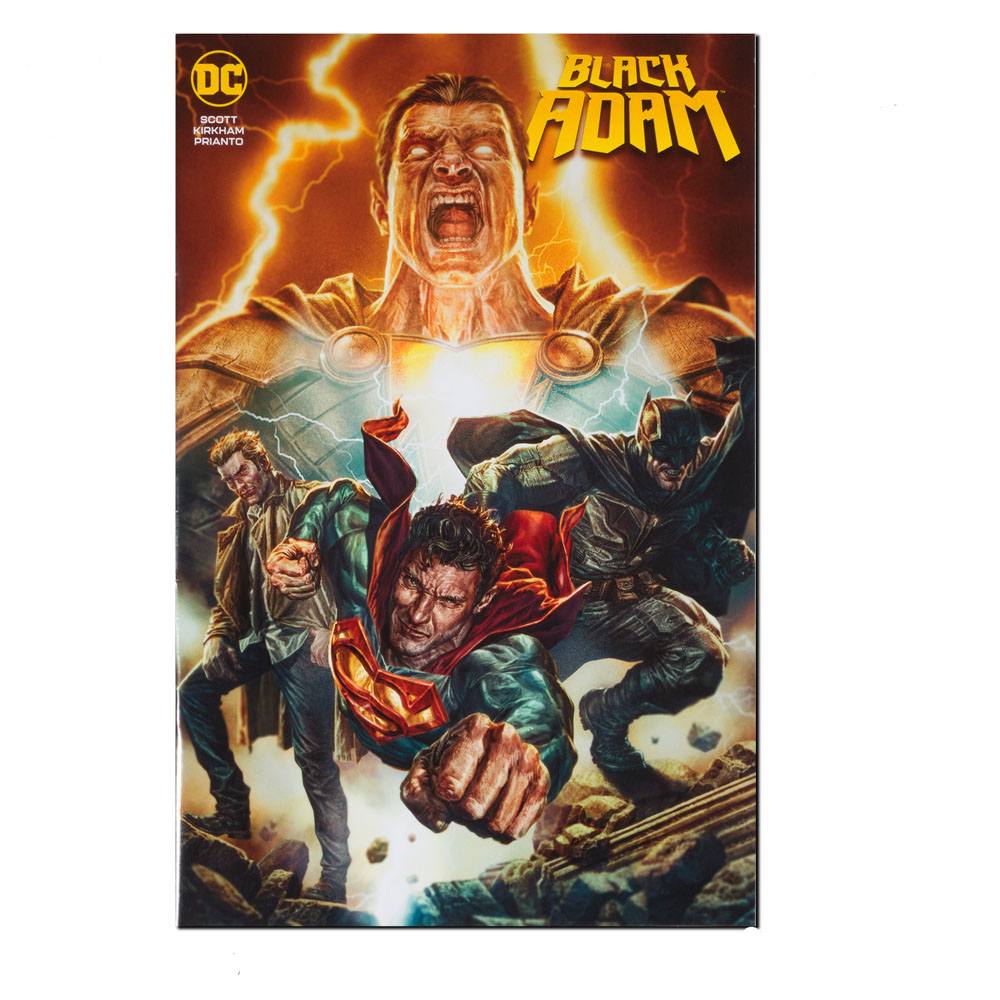 DC Black Adam Page Punchers Actionfigur & Comic Superman 18 cm