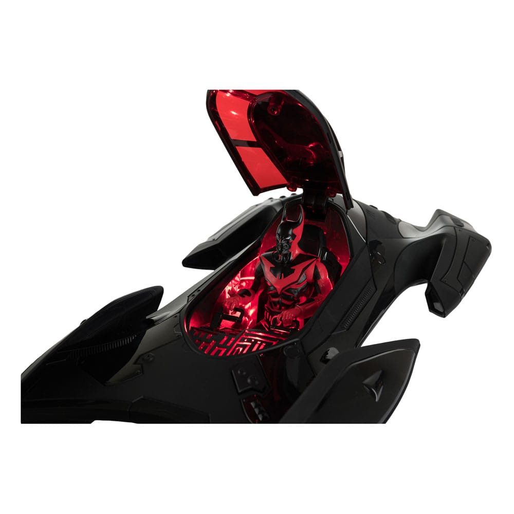 Batman Beyond DC Multiverse Actionfigur mit Fahrzeug Batman & The Batmobile (Gold Label) 53 cm