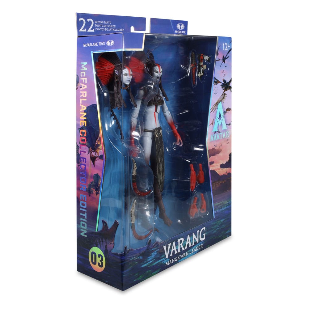 Avatar: Fire and Ash Actionfigur Varang (Mangkwan Leader) 18 cm