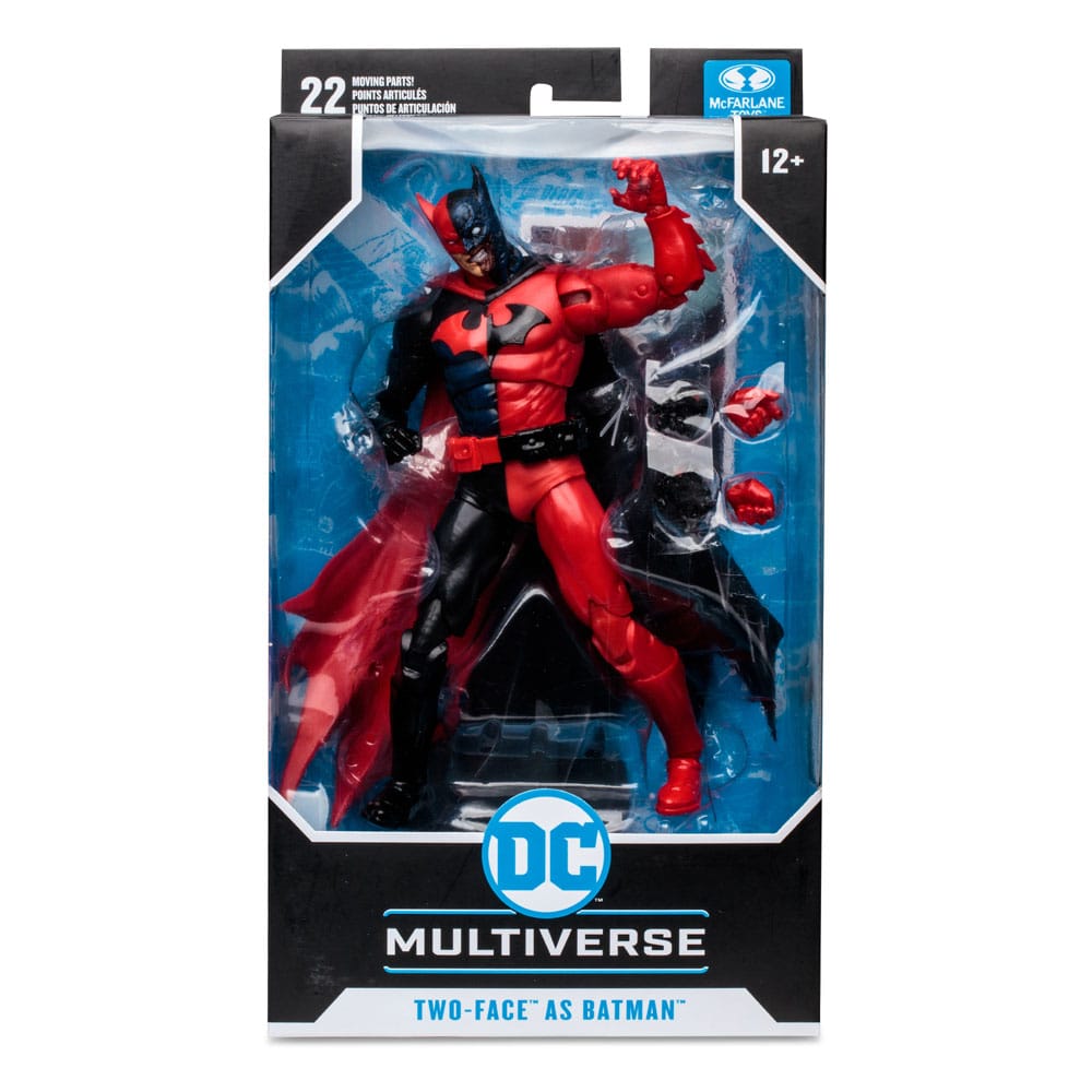 DC Multiverse Actionfigur Two-Face as Batman (Batman: Reborn) 18 cm