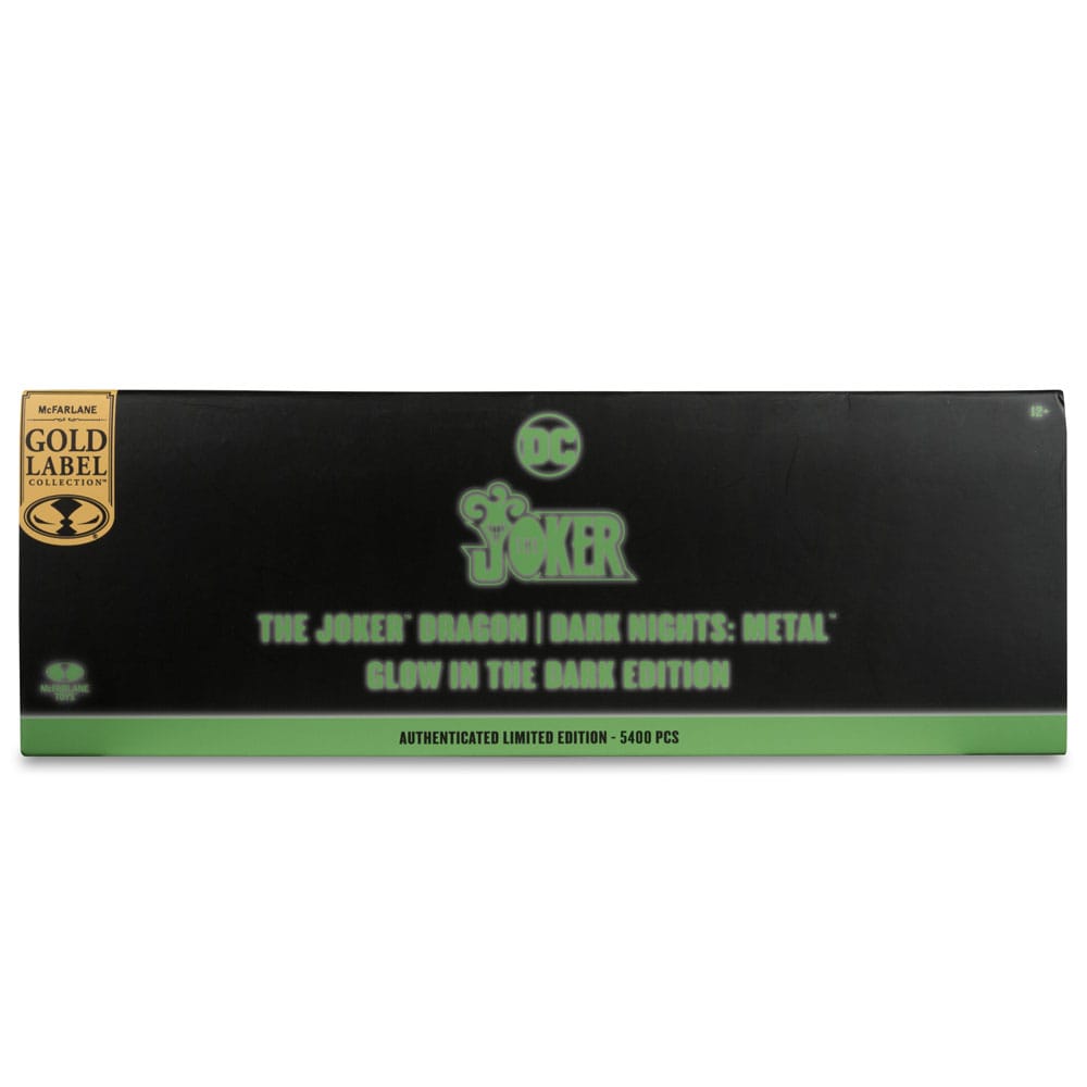 Dark Nights: Metal DC Multiverse Actionfigur The Joker Dragon Glow in the Dark Edition (Gold Label) 25 cm