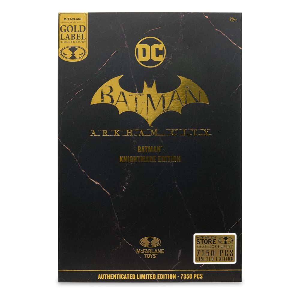 DC Multiverse Actionfigur Batman (Arkham City) Knightmare Edition (Gold Label) 19 cm