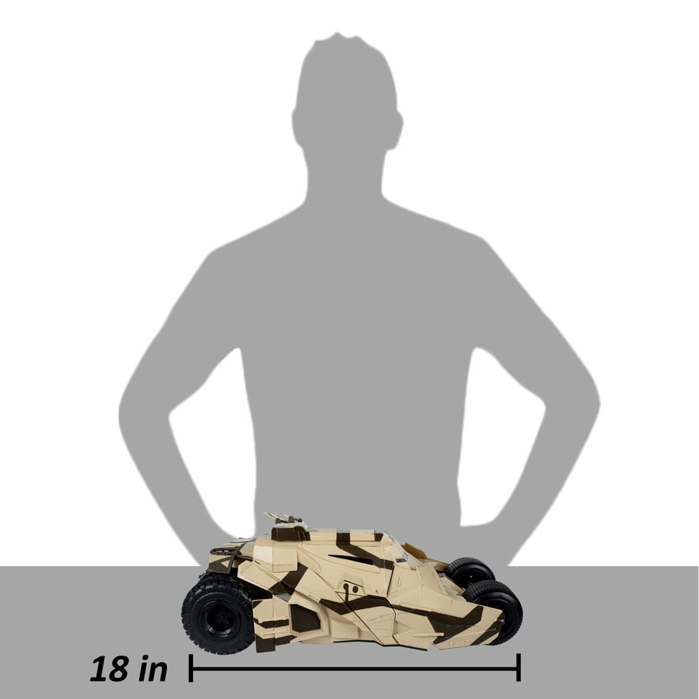 DC Multiverse Fahrzeug Tumbler Camouflage (The Dark Knight Rises) (Gold Label) 45 cm