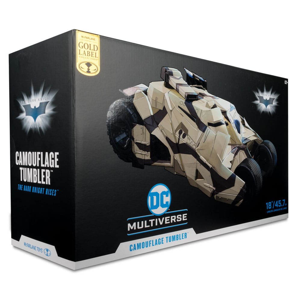 DC Multiverse Fahrzeug Tumbler Camouflage (The Dark Knight Rises) (Gold Label) 45 cm