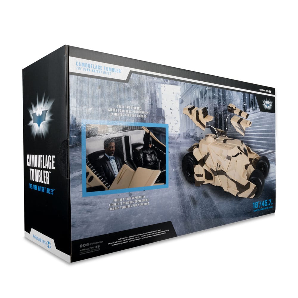 DC Multiverse Fahrzeug Tumbler Camouflage (The Dark Knight Rises) (Gold Label) 45 cm