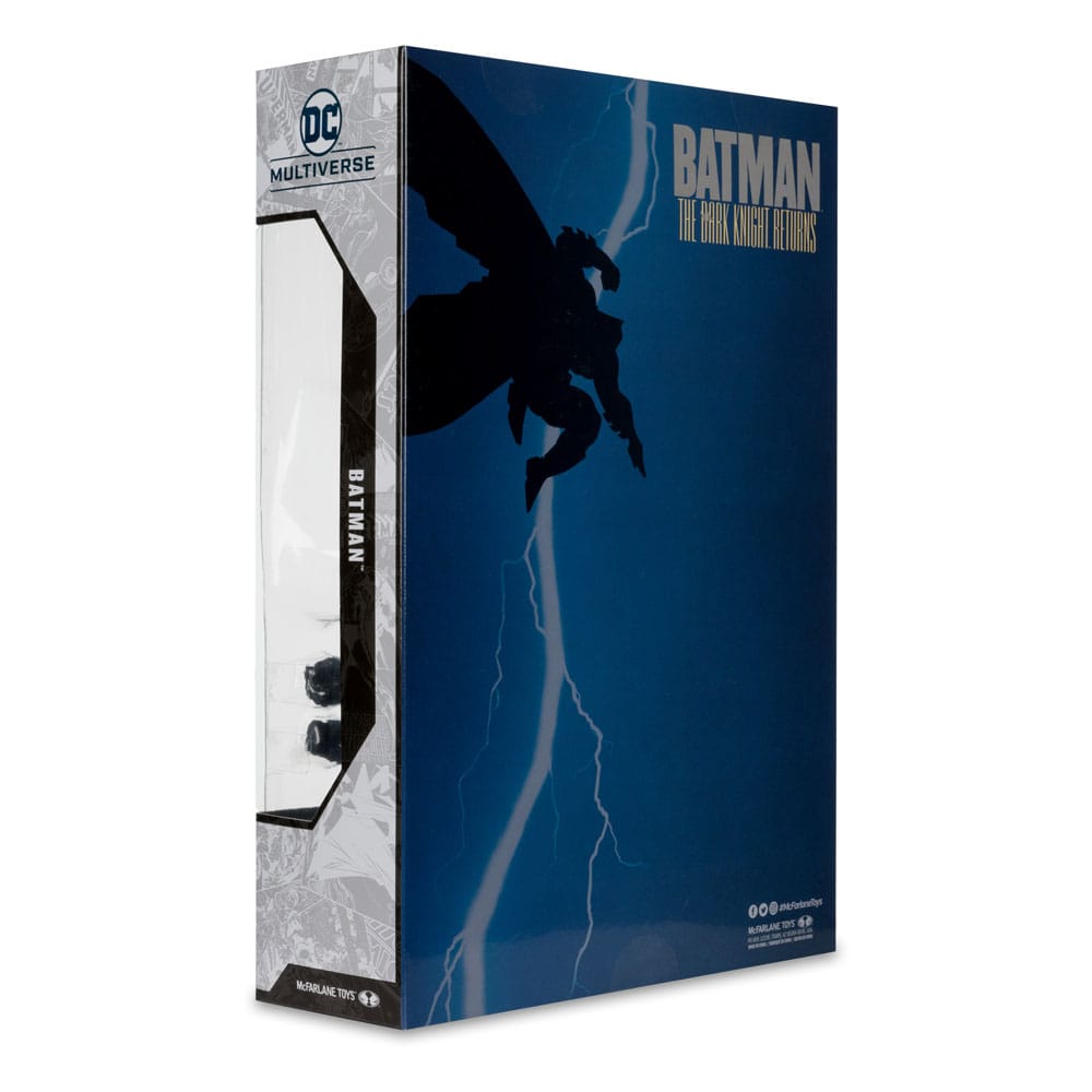 DC Multiverse McFarlane Cover Recreations Actionfigur Batman (Batman: The Dark Knight Returns #1) (Gold Label) 18 cm