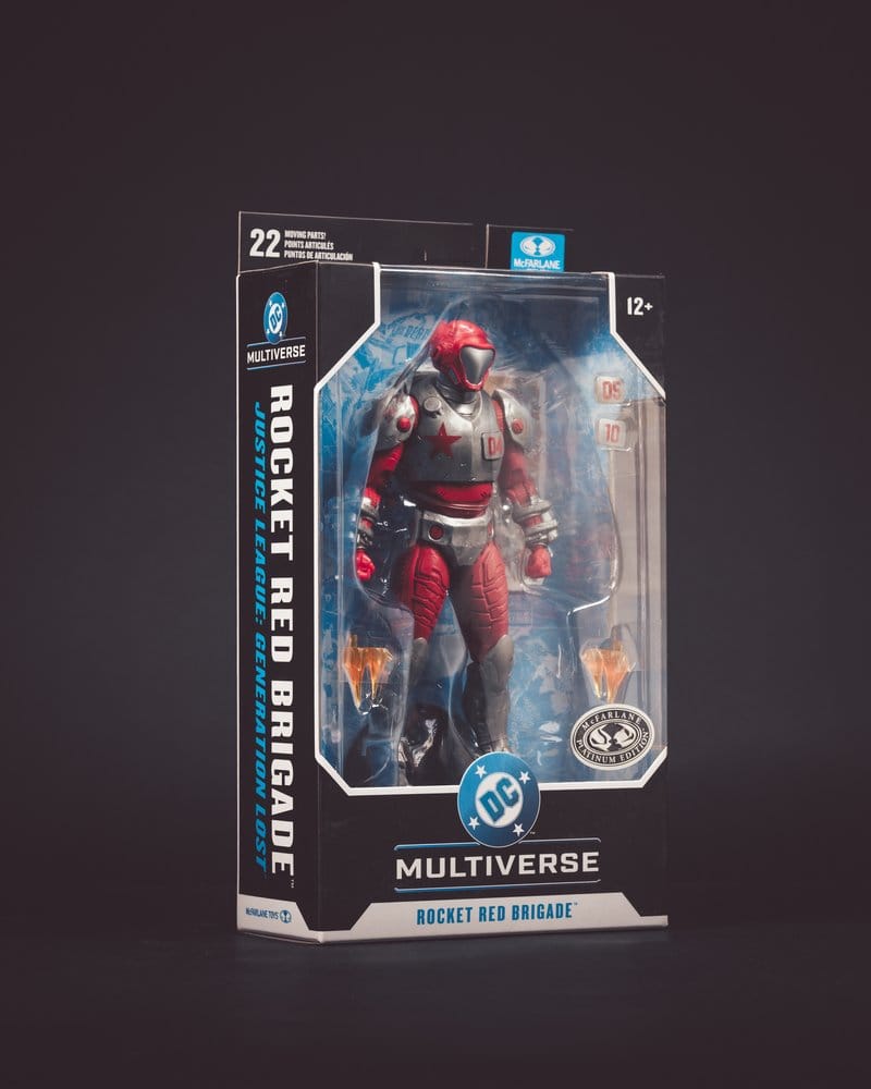 Justice League: Generation Lost DC Multiverse Actionfigur Rocket Red Brigade (Platinum Edition) 18 cm