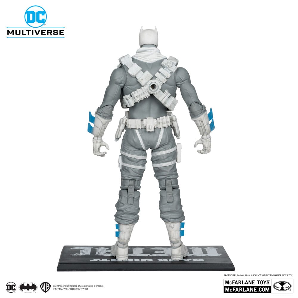 DC Multiverse Actionfigur The Grim Knight (Dark Nights Metal) (Black & White Accent Edition) (Gold Label) 18 cm