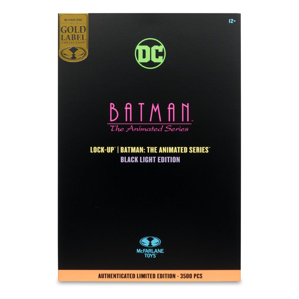 Batman: The Animated Series DC Direct Build-A Actionfigur Wave 5 Lock-Up Black Light Edition (Gold Label) 15 cm