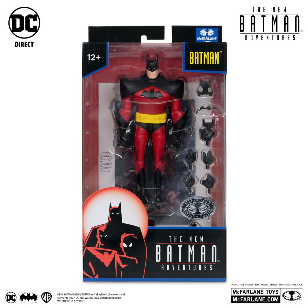 The New Batman Adventure DC Multiverse Actionfigur Batman (Silver) Platinum Edition 18 cm