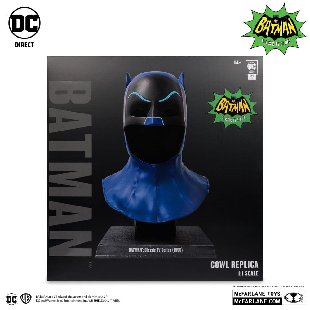 Batman 1966 DC Direct Replik 1/1 Batman Maske 53 cm