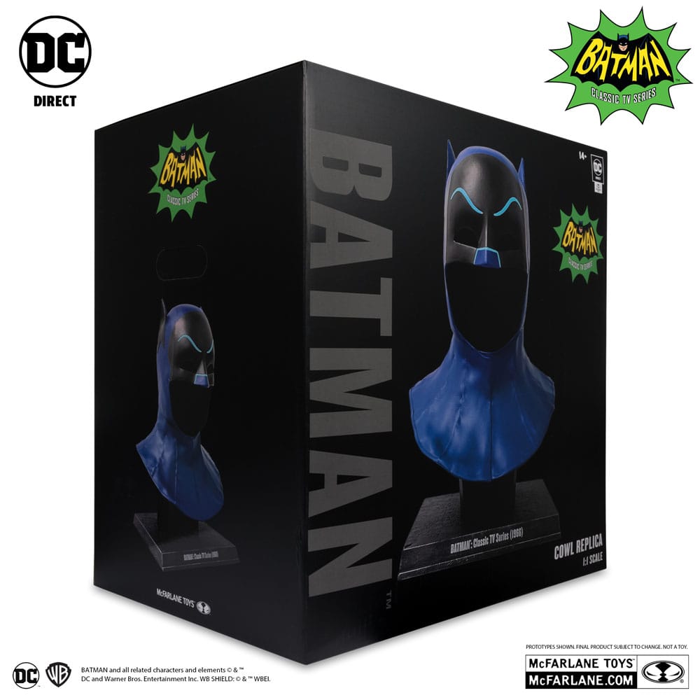 Batman 1966 DC Direct Replik 1/1 Batman Maske 53 cm