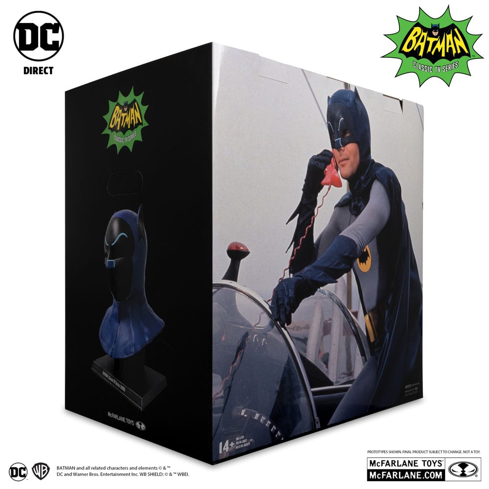 Batman 1966 DC Direct Replik 1/1 Batman Maske 53 cm