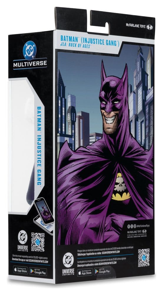 DC Multiverse Actionfigur Batman (Injustice Gang) (JLA: Rock of Ages) (Red Platinum Edtion) 18 cm