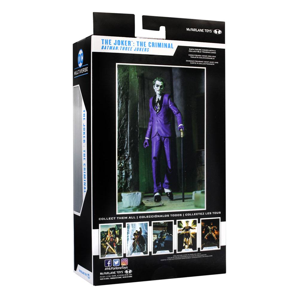 DC Multiverse Actionfigur The Joker: The Criminal (Batman: Three Jokers) 18 cm